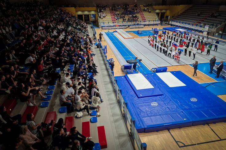 Panogo Team Gym, ki se je leta 1979 razvila v Skandinaviji, je kot obliko tekmovanja uvedla Evropska gimnastična zveza.   | Foto: Diego Bernardis - consigliere regionale FVG