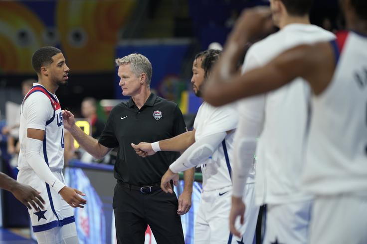 Steve Kerr se bo z reprezentanco ZDA boril za bronasto odličje. | Foto: Guliverimage