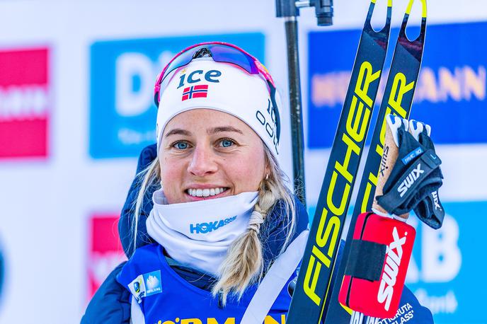 Tiril Eckhoff | Tiril Eckhoff je zgrešila le eno tarčo. | Foto Sportida