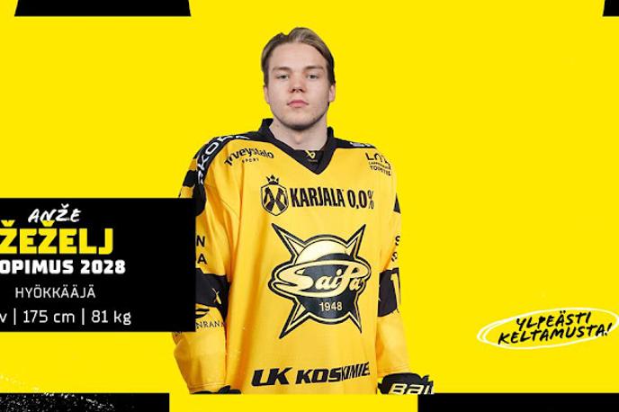 Žeželj | Anže Žeželj se seli na Finsko. | Foto SaiPa