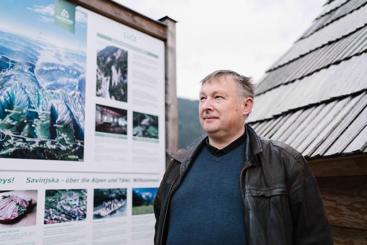 Ciril Rosc: "Osončenost v Lučah je v okviru slovenskega povprečja. Zaradi relativno višje lege je pri nas malce več hladnih dni, sonca pa je vedno dovolj." | Foto: Jan Lukanović