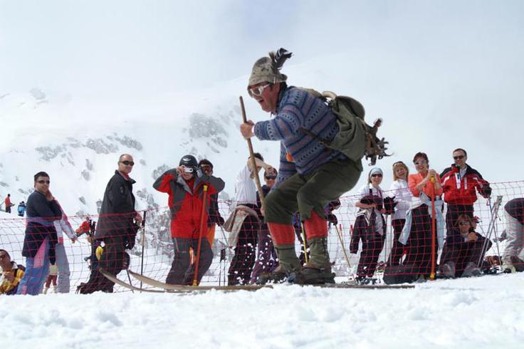smučanje po starem | Foto: STA