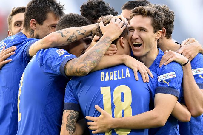 Italijani so slavili na tekmi za 3. mesto. | Foto: Guliverimage/Vladimir Fedorenko