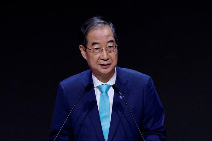 Han Duck-soo, južnokorejski premier, vršilec dolžnosti predsednika države, Južna Koreja | Foto Reuters