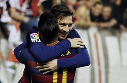 Lionel Messi Barcelono vrnil na osem točk naskoka