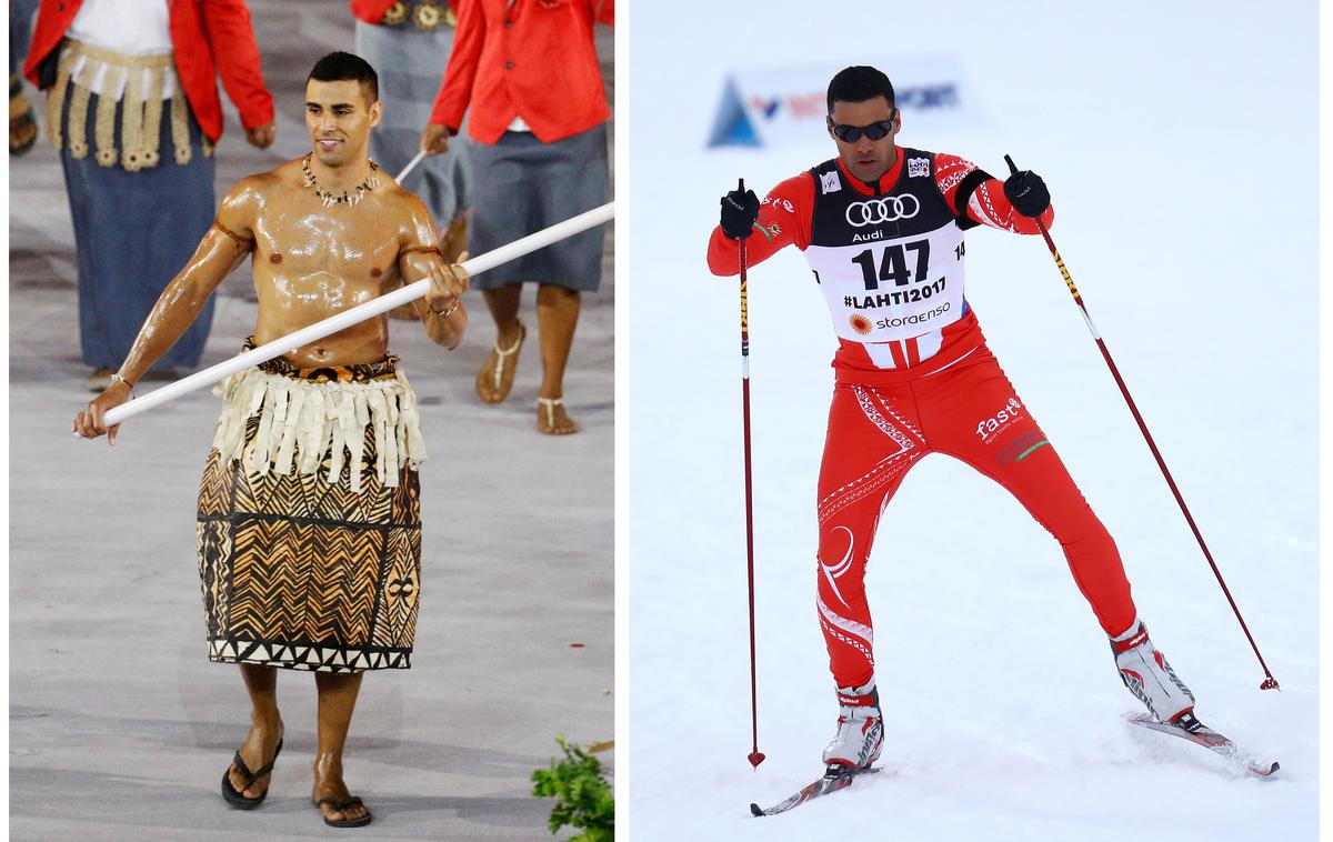 Pita Taufatofua | Pita Taufatofua iz pacifiškega otočja Tonga želi na olimpijskih igrah v Tokiu leta 2020 nastopiti v dveh popolnoma različnih športnih panogah: taekwondoju in kajaku. | Foto Reuters