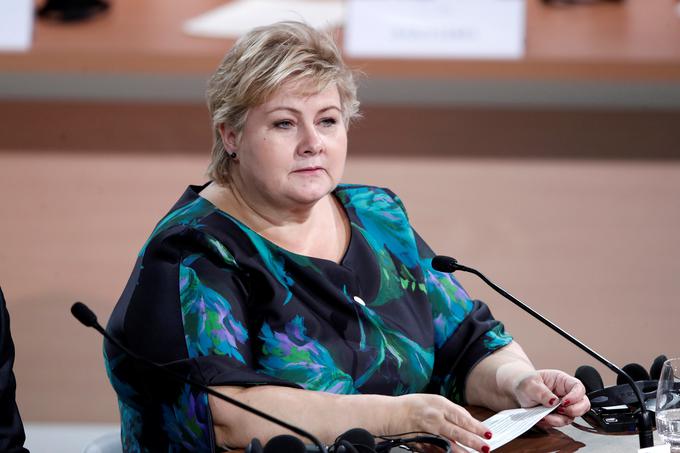 Vlada premierke Erne Solberg bo morala na zahtevo poslancev stortinga pripraviti spremembe politike droge. | Foto: Reuters