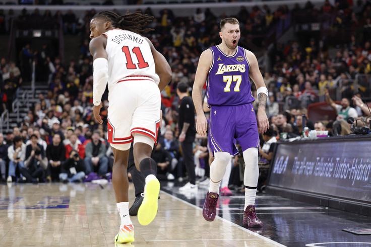 Luka Dončić je navdušil na nedavnem gostovanju v Chicagu. | Foto: Reuters
