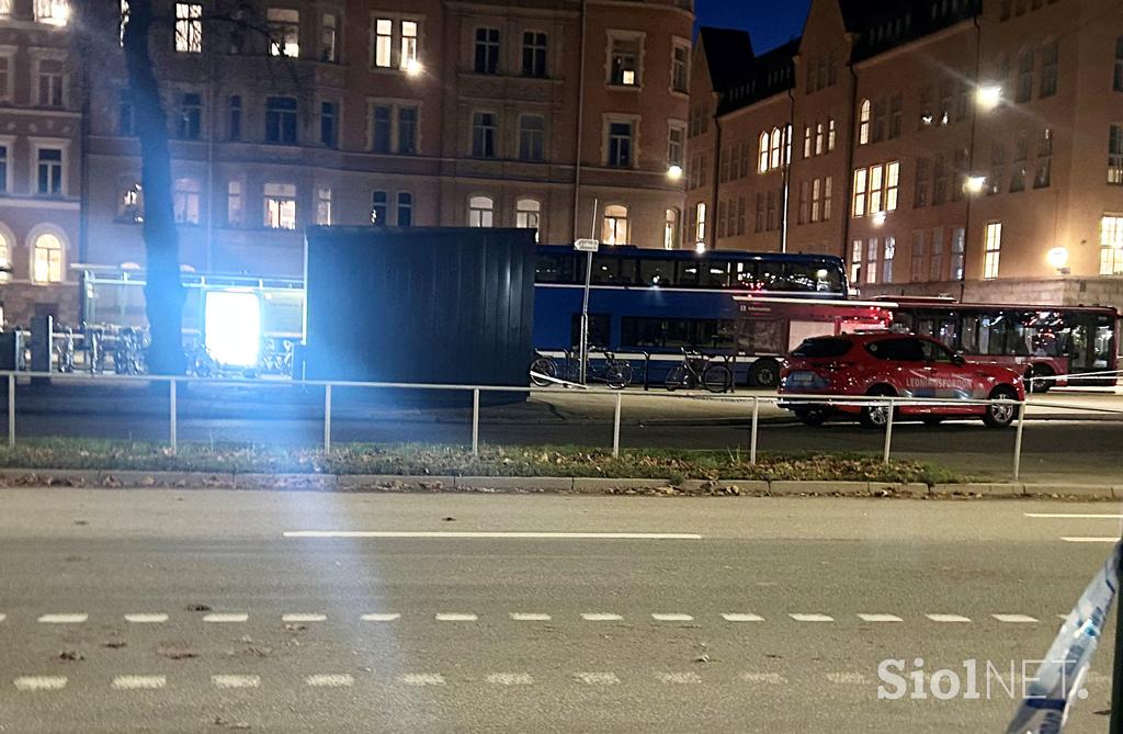 Nesreča avtobusa, Švedska, policija