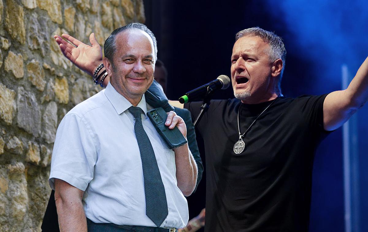 Brank Grims, Marko Perković Thompson | "Pesmi Marka Perkovića Thompsona govorijo o Bogu, ljubezni in domovini. Njegovi koncerti so izraz iskrenega domoljubja," je dejal Grims, ki bo v soboto med množico petsto tisoč Thompsonovih privržencev. | Foto Sta, Pixsell