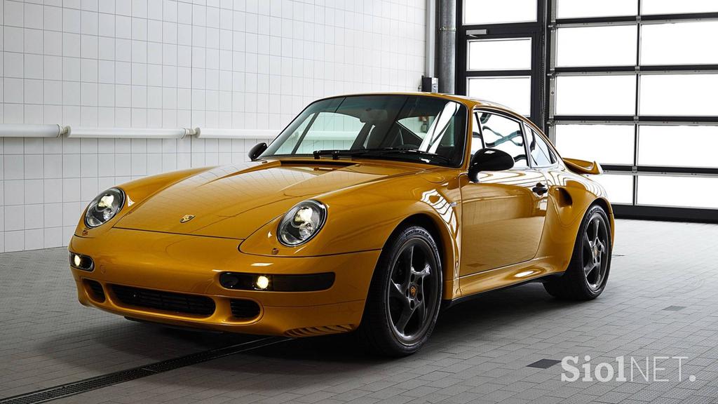 Porsche 911 993 turbo project gold