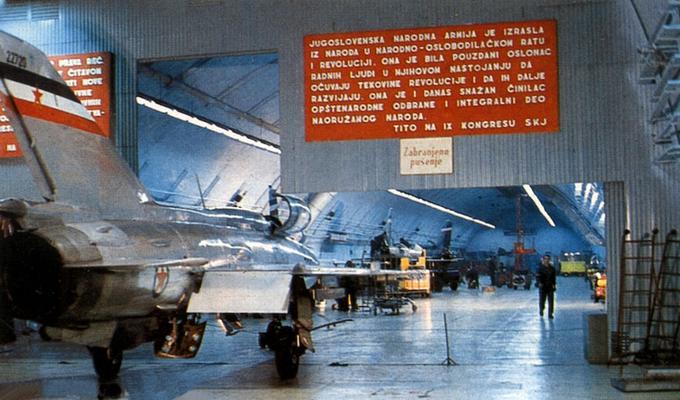 Podzemna vojaška letalska baza Željava je delovala 24 let. | Foto: 