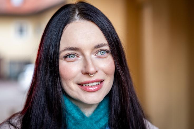 "Potrebovali bi nekakšno revolucijo, da bi na oblast prišli mladi," je prepričana mlada Ukrajinka.  | Foto: Gaja Hanuna