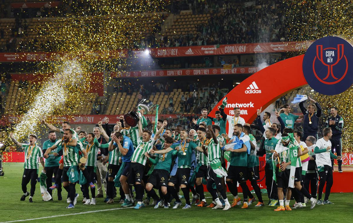 Betis | Betis je pokalni zmagovalec za sezono 2021/22. | Foto Reuters