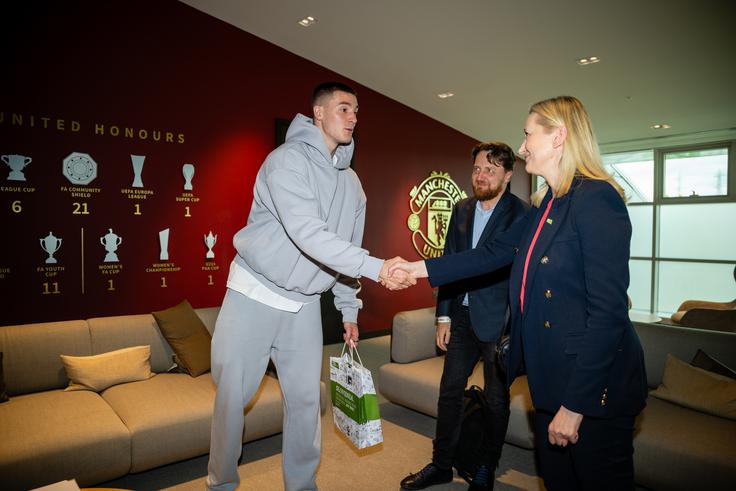 "Ponosni smo na fantastične dosežke Benjamina Šeška in na ugled, ki ga uživa," je izpostavila Sanja Štiglic. | Foto: Global game media