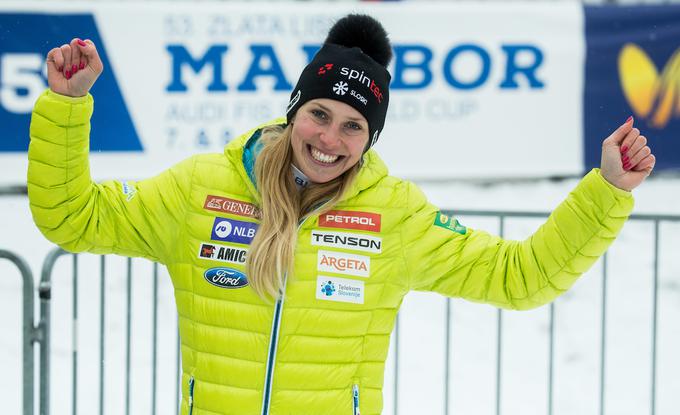 Ana Bucik je do rezultata kariere prišla januarja v Mariboru, kjer je bila sedma.  | Foto: Sportida