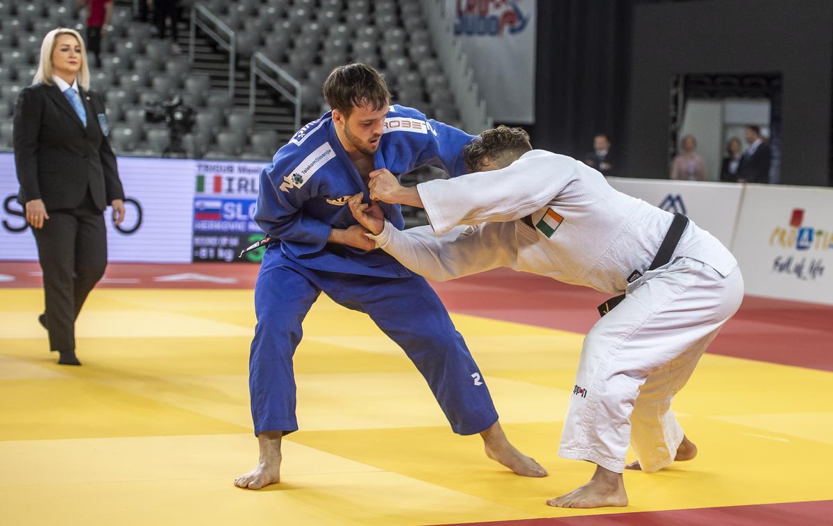 Nace Herkovič | Nace Herkovič je priznal premoč mladinskemu evropskemu prvaku. | Foto Darko Petelinšek/Judo zveza Slovenije