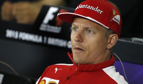 Räikkönen ostaja v sedlu Ferrarija