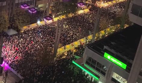 Nori prizori: tako so martinovali v Mariboru