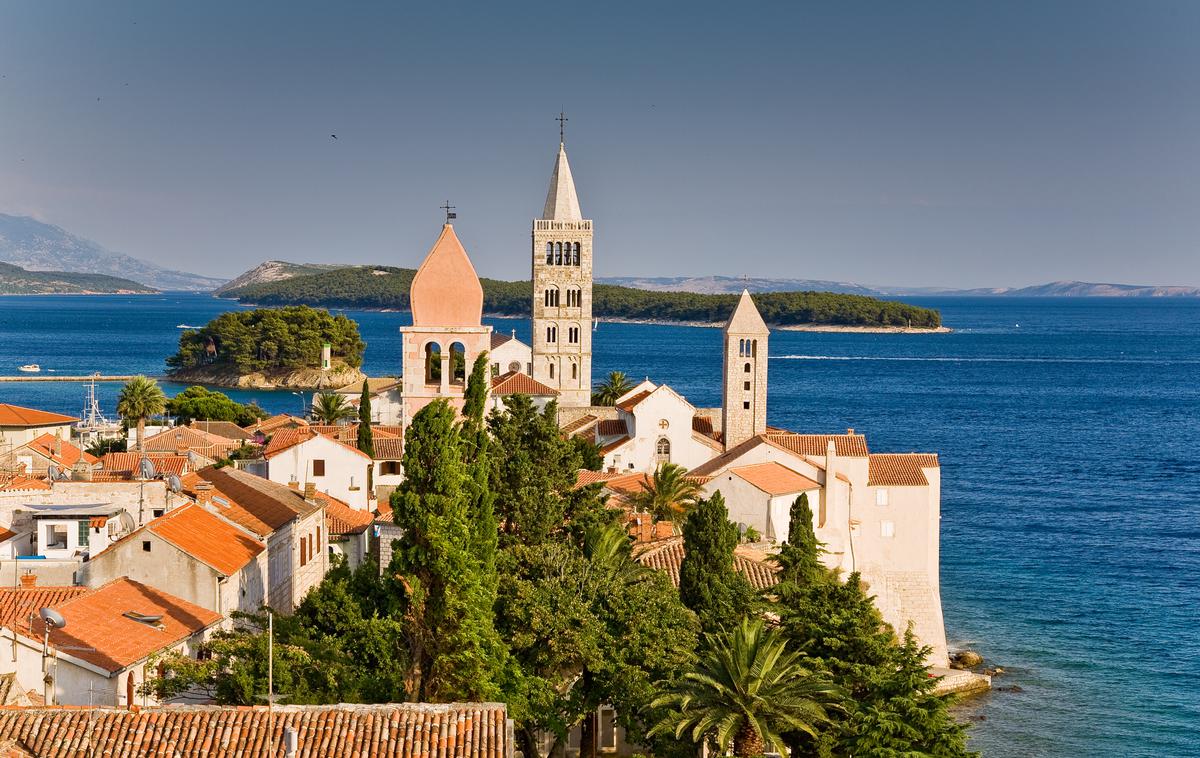 Rab | Na lestvici "neodkritih" sredozemskih otokov se je znašel tudi hrvaški Rab. | Foto Shutterstock