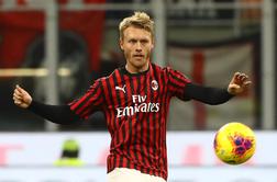 Milan odkupil pogodbo za kapetana danske reprezentance