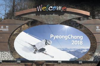 Pjeongčang čez eno leto s testi olimpijskih prizorišč