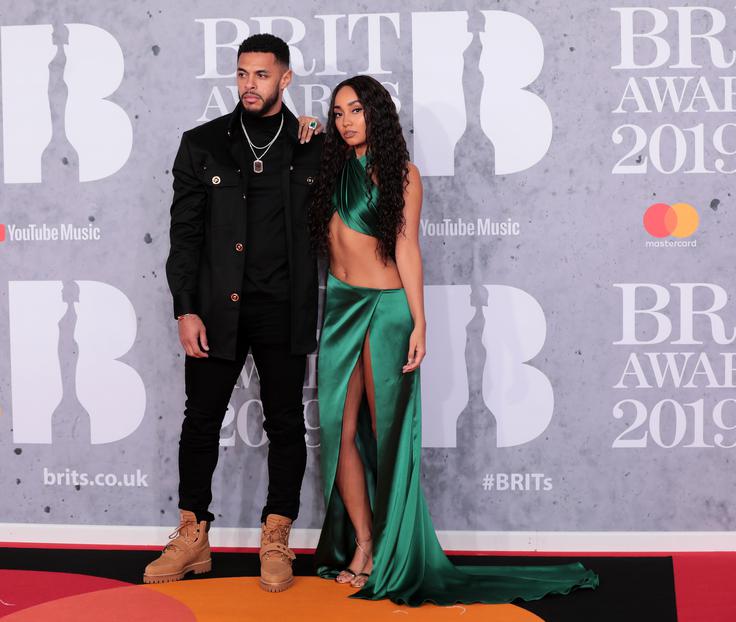 Andre Gray in Leigh-Anne Pinnock | Foto: Guliverimage