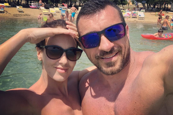 Tako sta videti Lili Žagar in Marko Potrč v kopalkah #foto