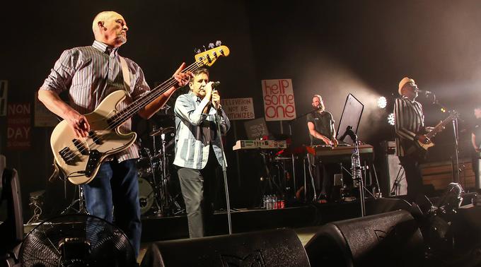 Horace Panter (skrajno levo) na koncertu The Specials v Berlinu leta 2019 | Foto: Guliverimage/Vladimir Fedorenko