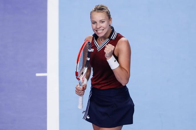 Anett Kontaveit | Anett Kontaveit se bo v finalu Moskve pomerila z domačinko Jekaterina Aleksandrova. | Foto Guliverimage