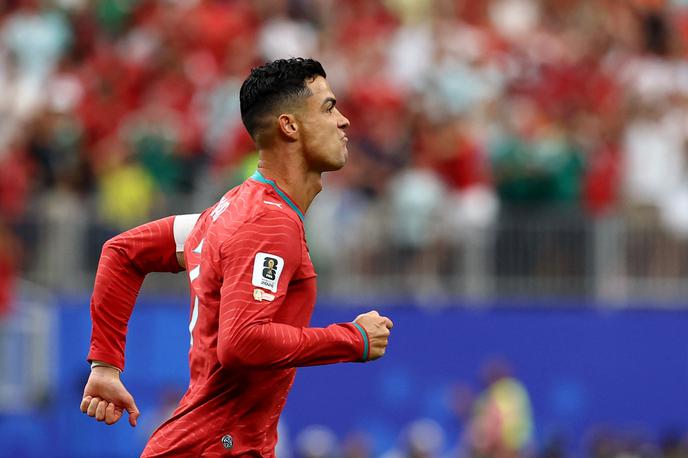 Cristiano Ronaldo | Cristiano Ronaldo je na prvi tekmi SP povsem razočaral. Proti Uzbekistanu je drugače. | Foto Reuters