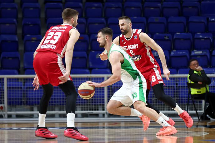 KK Krka, Lovro Urbiha | Krka je izgubila v Podgorici. | Foto SC Derby/Filip Roganović