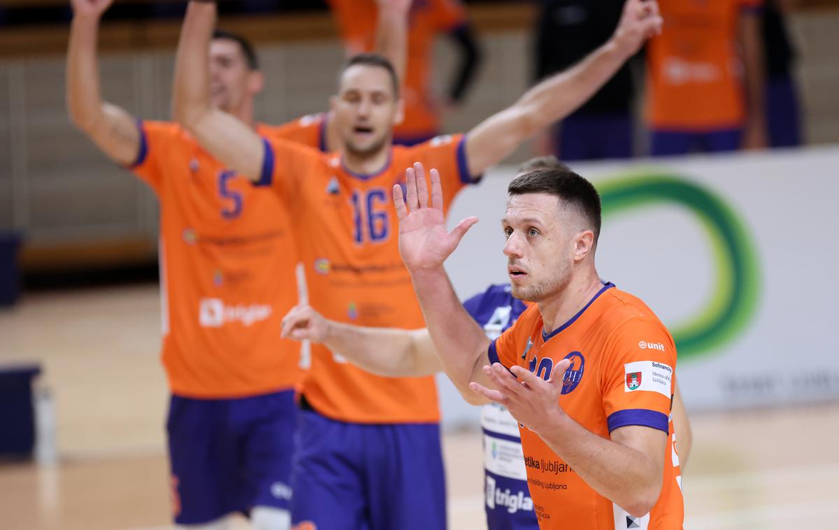 ACH Volley - Calcit Volley | Ach Volley še ni oddal niza. | Foto Filip Barbalić