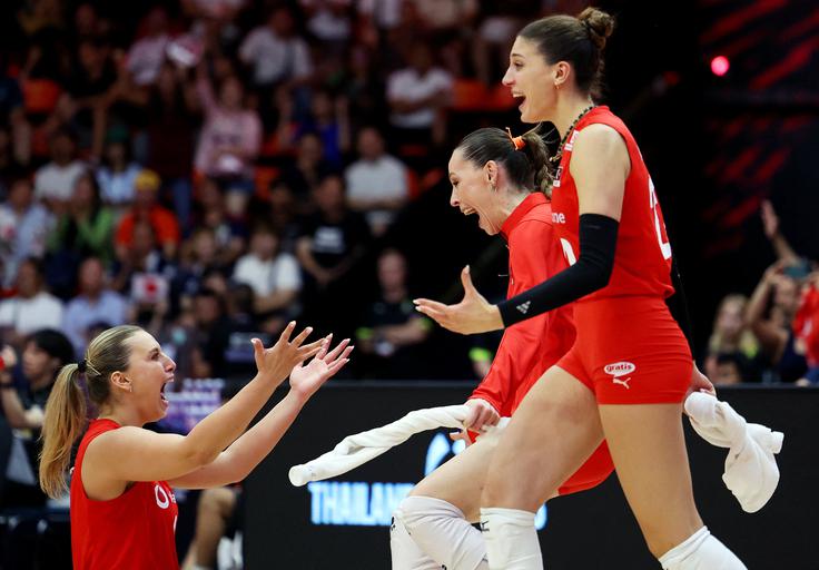 SP v odbojki Turčija | Foto: Reuters