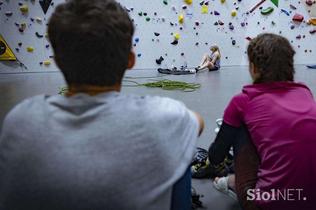 Janja Garnbret Plezalni center Slovenska Bistrica