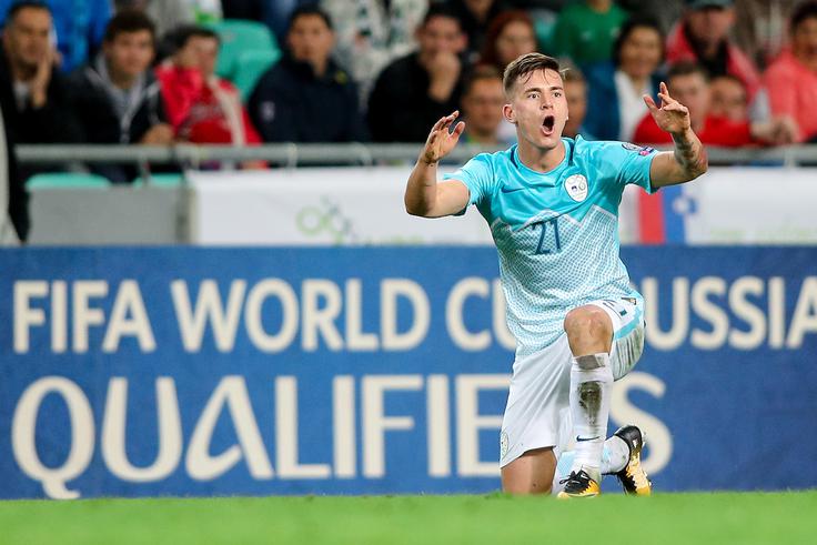 Benjamin Verbič je poskrbel za edino slovensko gostujočo zmago v tem ciklusu. | Foto: Morgan Kristan / Sportida