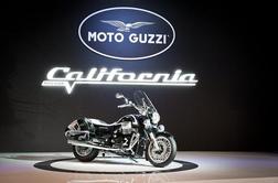 Moto guzzi california vrača udarec