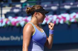 Druga nosilka zanesljivo v četrtfinale