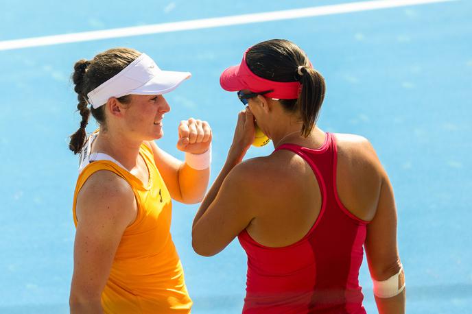 turnir WTA Tamara Zidanšek Andreja Klepač | Foto Vid Ponikvar/Sportida