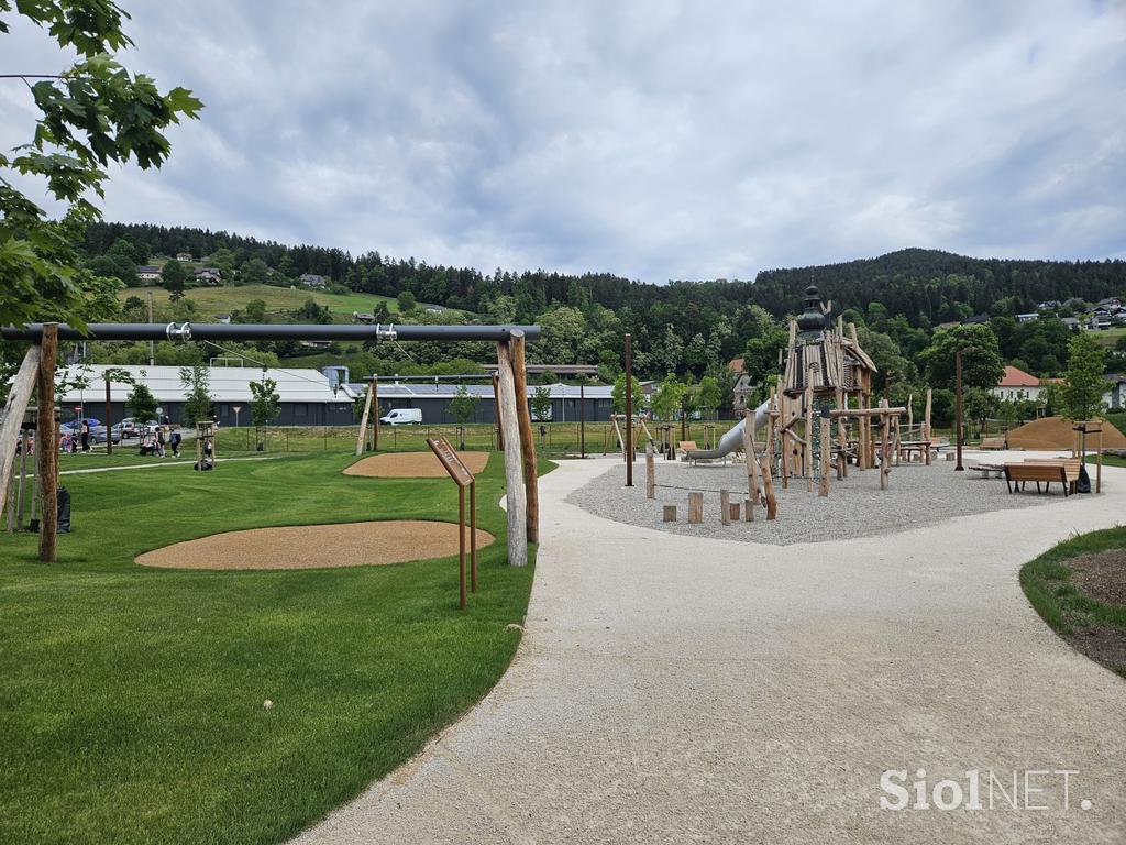 park Jezero, Prevalje