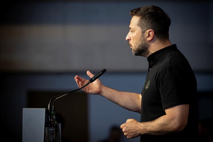 Volodimir Zelenski, mirovna konferenca | Foto Reuters