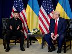 Volodimir Zelenski in Donald Trump