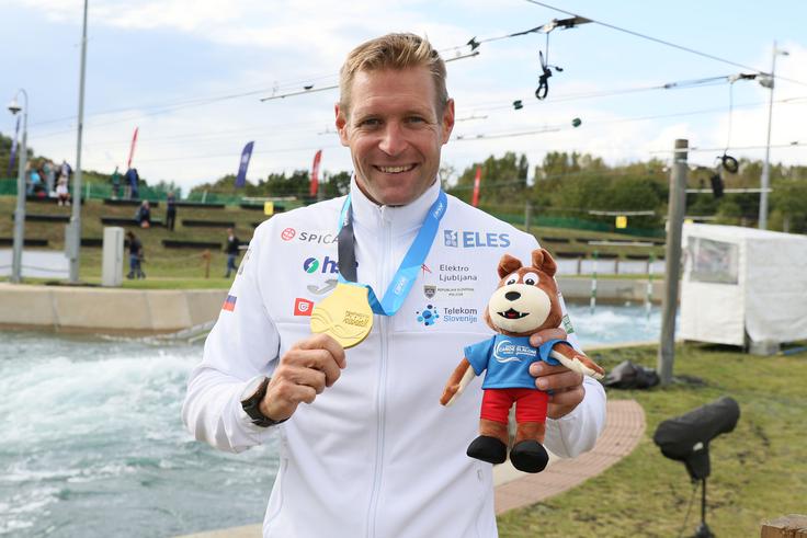 Benjamin Savšek, olimpijski in dvakratni svetovni prvak. | Foto: Nina Jelenc