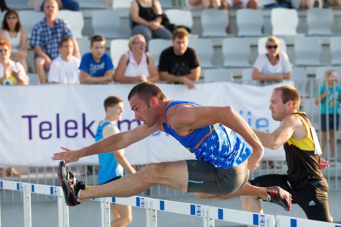 40-letni nekdanji slovenski atlet je še vedno državni rekorder v teku na 110 metrov z ovirami. | Foto: Vid Ponikvar