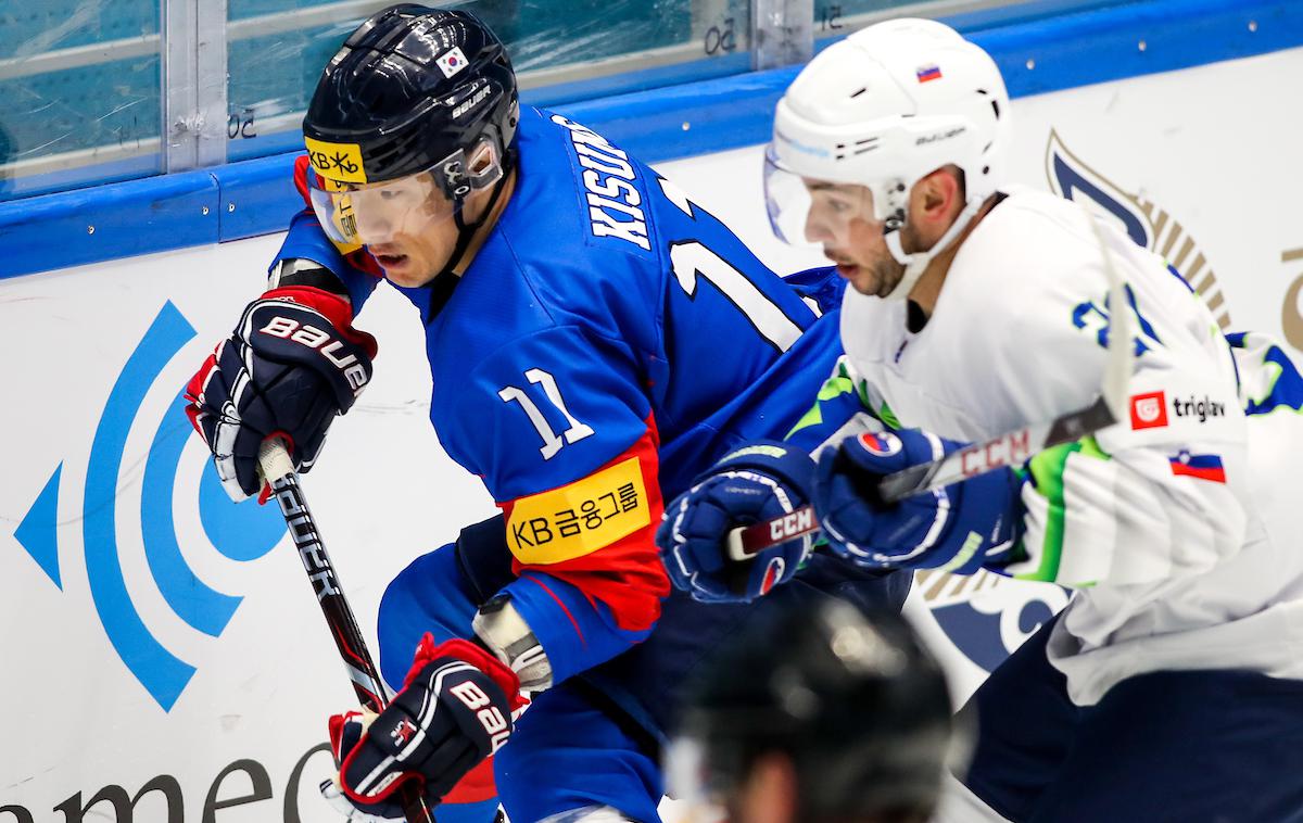 Slovenija Južna Koreja svetovno prvenstvo v hokeju 2019 | Slovenci so na drugi tekmi izgubili z Južno Korejo, ki je rise premagala sploh prvič v zgodovini. | Foto Matic Klanšek Velej/Sportida