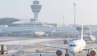 Nov zračni incident na švedskem letališču