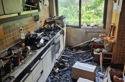 Zagorela hiša v Dupleku: škode za okoli 25 tisoč evrov
