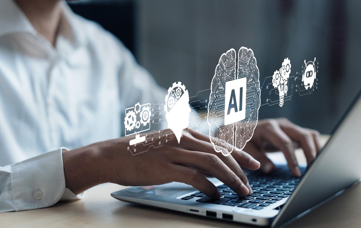 AI, umetna inteligenca | Raziskava, ki je zajela več kot 3.200 podjetij iz enajstih držav srednje in vzhodne Evrope, je pokazala zanimiv, a hkrati skrb vzbujajoč vzorec. | Foto Shutterstock