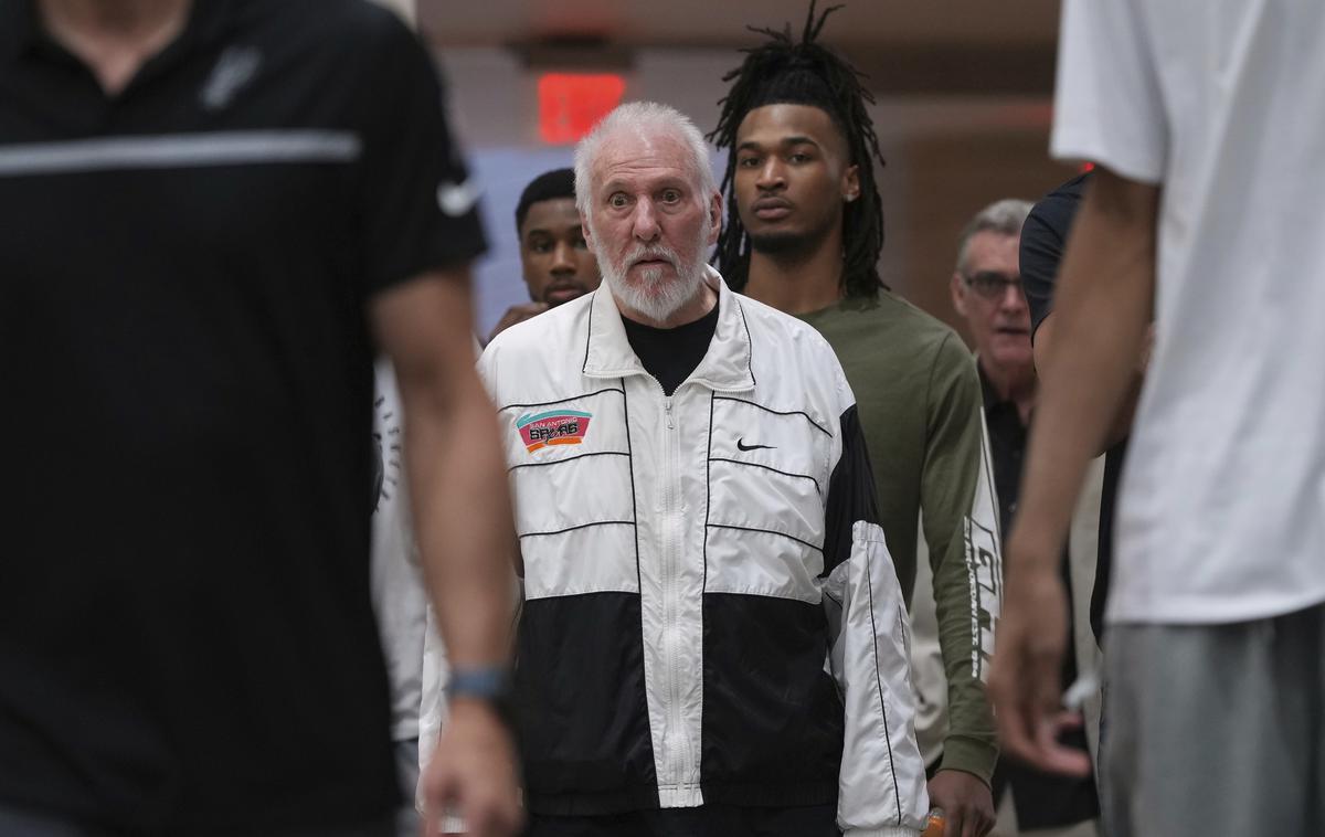 Gregg Popovich | Gregg Popovich se je prvič po pol leta po kapi pojavil v javnosti. | Foto Guliverimage