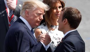 Macron bo skušal prepričati Trumpa